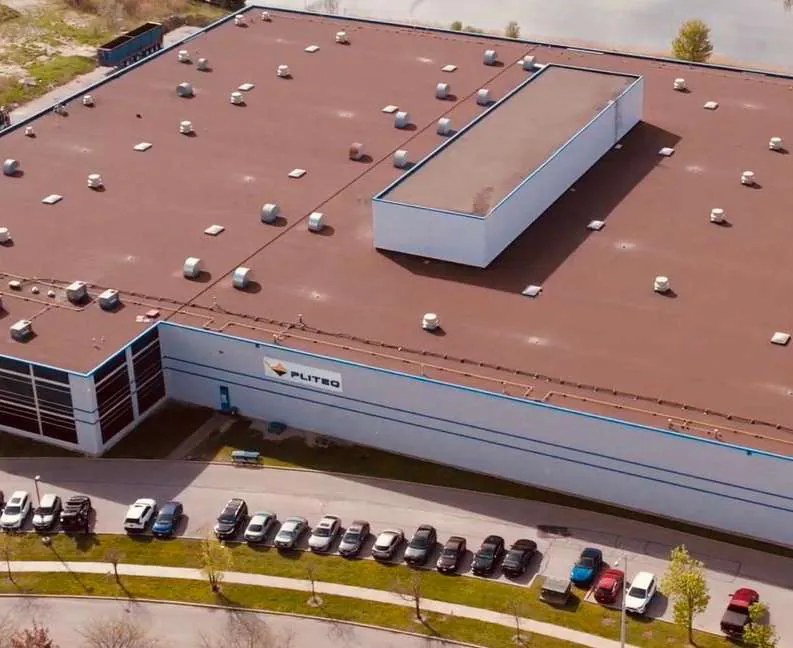 Instalación global de fabricación Pliteq